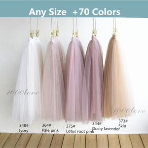 Short  length women tulle skirt , bridesmaid adult tulle skirt women's tutu,maxi skirt,knee length skirt,custom for any size