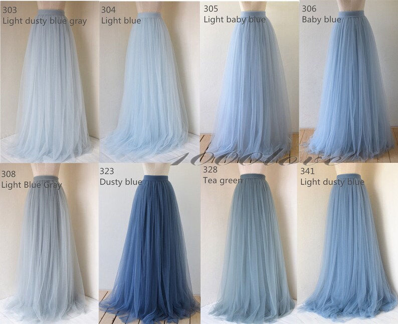 Rose long maxi tulle skirt with a big train,bridesmaid dress,photo shoot tulle skirt
