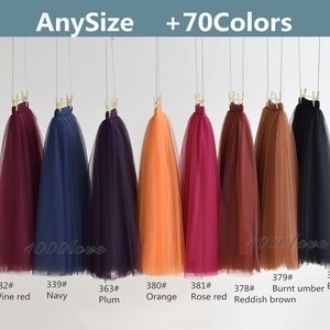 Summer women tulle skirt dress, adult tulle skirt women's tutu,knee length tea length tulle skirt ,bridesmaid tulle skirt