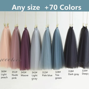 Knee length softest tulle skirt,any size any color for the skirt,custom make adult tulle skirt,adult women bridesmaid tulle skirt