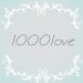 1000love store logo