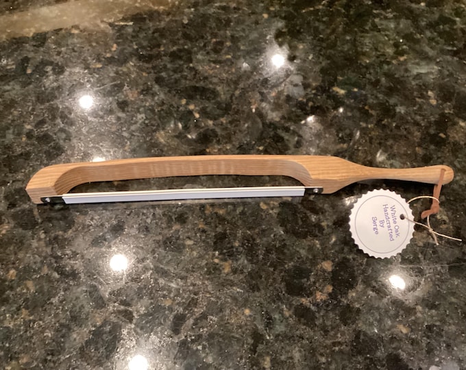 Handcrafted Cherry Wood Bread Knife