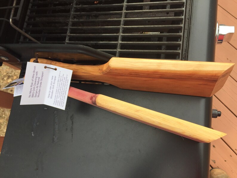 BBQ Grill Grate Scraper. Great Fathers Day Gift Etsy