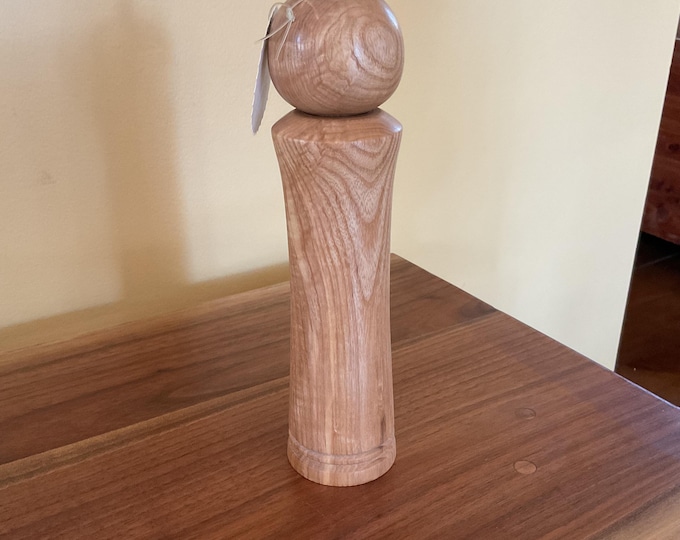 10” Hand Crafted Ash Wood Pepper Mill