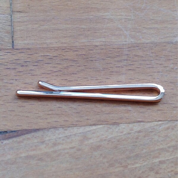 sparkly rose gold tie