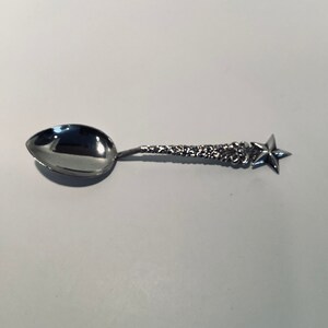 Beautiful Vintage Sterling Silver Demitasse Espresso Spoon