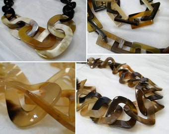 Natural Buffalo Horn Necklace