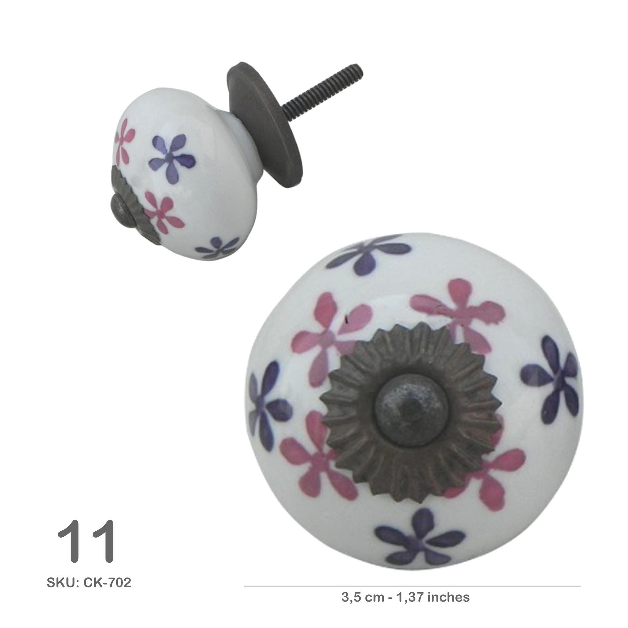 pomelli in ceramica per mobili