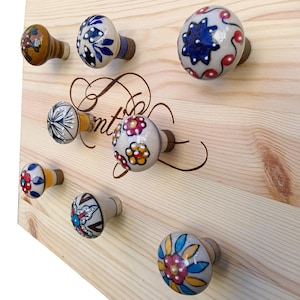 Keramikknöpfe im Vintage-Stil