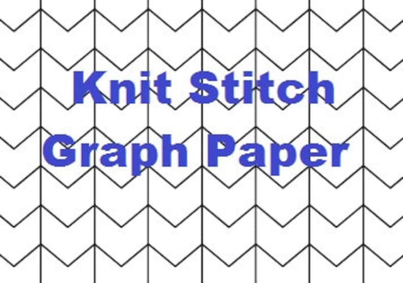 knit stitch graph paper colorwork grids design your own etsy