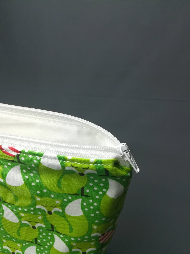 Wedge Bag Made to Order Butterfly Project Bag 1-2 Skein or 5-7 Skein Project Bag Handle Zipper