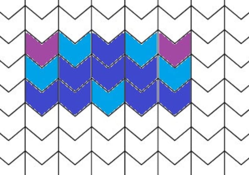 Knit Stitch Graph Paper Colorwork Grids Design Your Own | Etsy