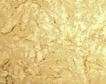 Camel Watercolor Batik - Hoffman 1895-43 Bali Batik - Fabric by the Yard - Fat Quarter