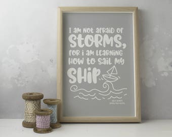 Not Afraid of Storms - Etsy UK