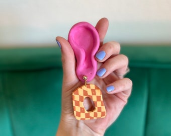 70s Vibes Chunky Earrings