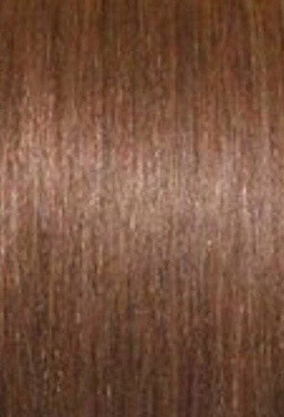 HEXY Invisible Wire Hair Extensions or Clip Ins, Layered Hair, 18 or 24  Thick Light Auburn Wavy or Straight, Synthetic Full Head Cosplay 
