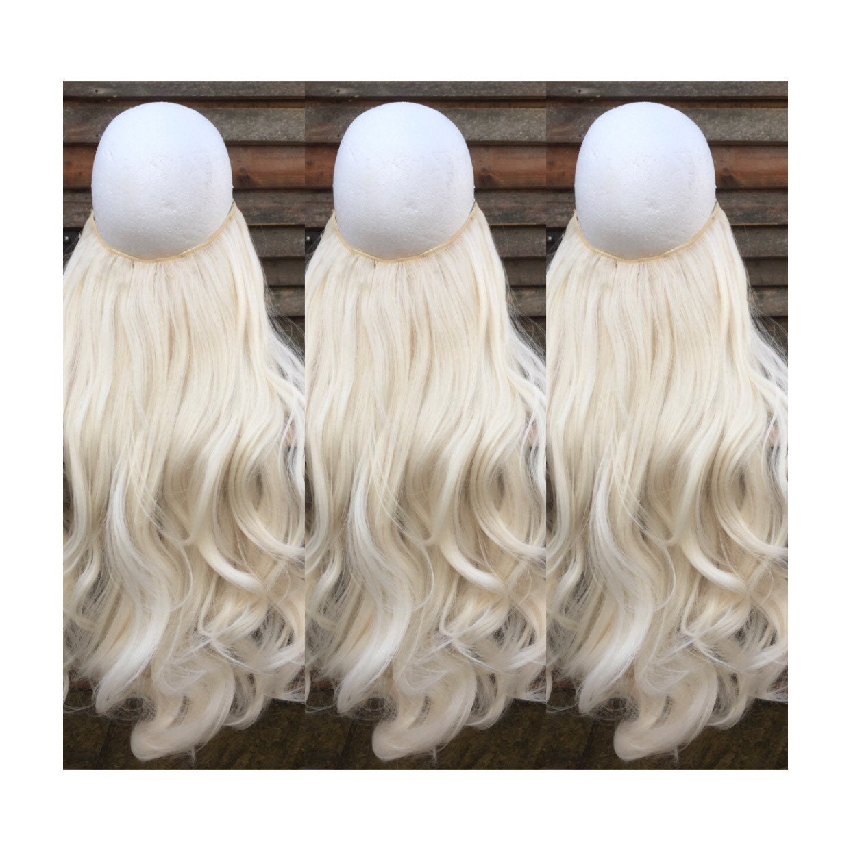 Hexy-halo Wire or Clip in Hair Extensions 60 Platinum Blonde - Etsy Australia Hexy-halo Wire or Clip in Hair Extensions 60 Platinum Blonde - Etsy Australia