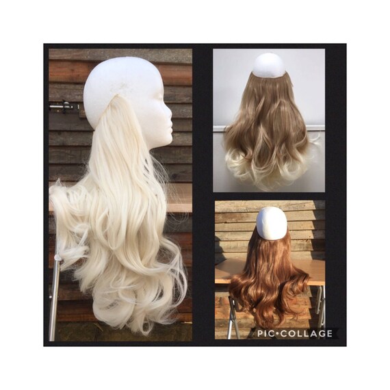 Halo Hair Extensions Flip In 18 150g Thick Wavy Hexy Etsy