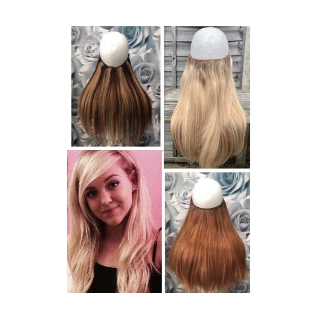 Hidden Wire Hair Extensions 12 100g Invisible Miracle Wire - Etsy Hidden Wire Hair Extensions 12 100g Invisible Miracle Wire - Etsy