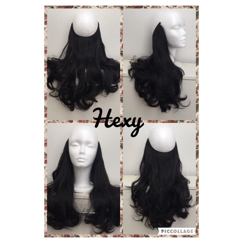 18 150g Thick Hexy Luxury Syn Secret Wire Halo Hidden Etsy