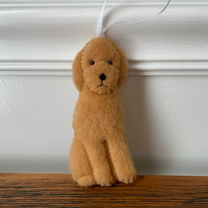 Felted Golden Doodle 