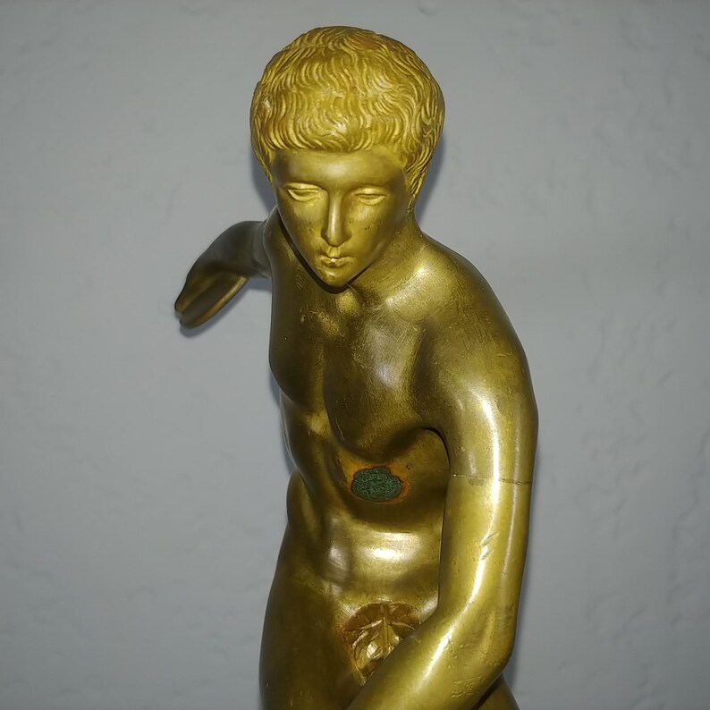 Antique French Gilt Bronze Sculpture Greco Roman Neoclassical Etsy