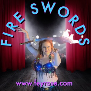 Bellydance Fire sword