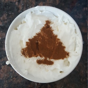 Customized Coffee Stencil From YOUR Logo / Drawing / Text / Silhouette