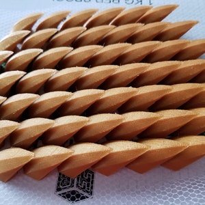3D Printed Dragon Scales Fabric Swatch 51 Scales - Cosplay Costume Supplies