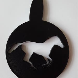 Race Horse Coffee Stencil // Latte Cappuccino Coffee Art