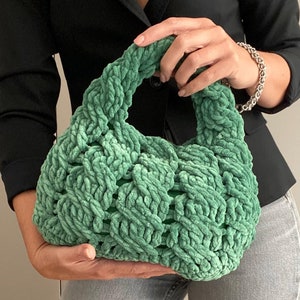 MOTIF AU CROCHET Sac MILLY au crochet Sac à main en laine au crochet Sac à main pour femme au crochet, sac à main, fourre-tout, tutoriel vidéo