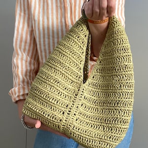MOTIF AU CROCHET ZAIRA Sac Motif de sac au crochet Sac en laine au crochet Sac à main pour femme sac shopping sac d'été sac de plage, sac à main