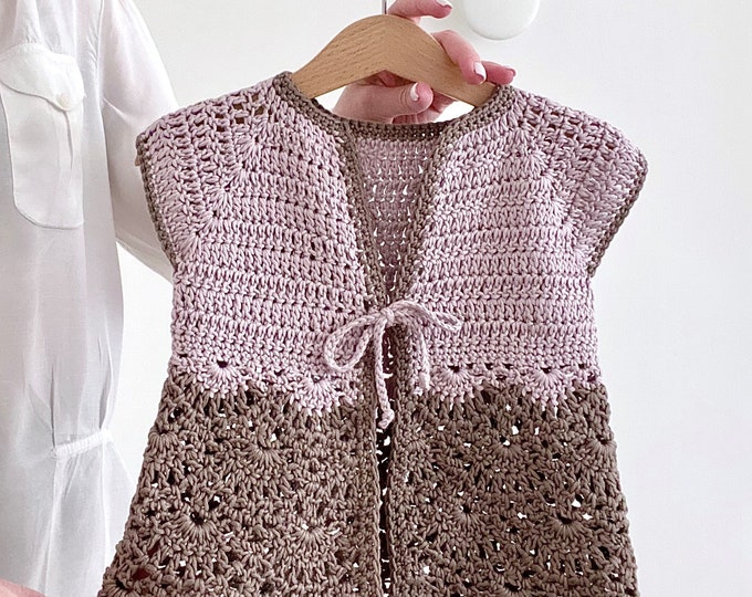 Crochet PATTERN Sasha Cardigan Baby Jacket PATTERN  Baby Cardigan Baby Girl Pattern Baby Outfit Newborn Baby Girl Clothes Pattern PDF