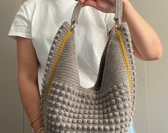 CROCHET PATTERN CITY Bag Crochet Bag Pattern  crochet purse  woman bag shopping bag summer bag beach bag, handbag