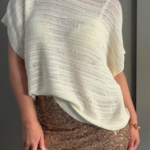 GEHAAKT PATROON HARMONIE Top, haakwerk, dames oma vierkant jasje gehaakte trui haak tutorial eenvoudig gehaakt vest, trui