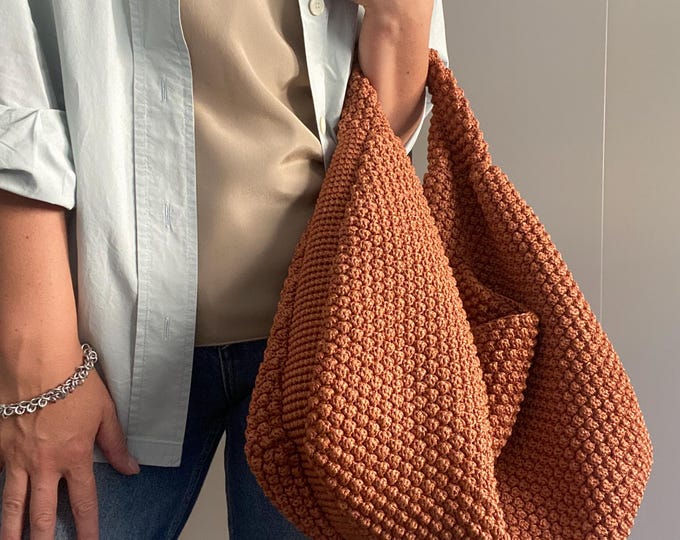 CROCHET PATTERN VERA Bag Crochet Bag Pattern Wool Bag crochet purse  woman bag shopping bag summer bag beach bag, handbag