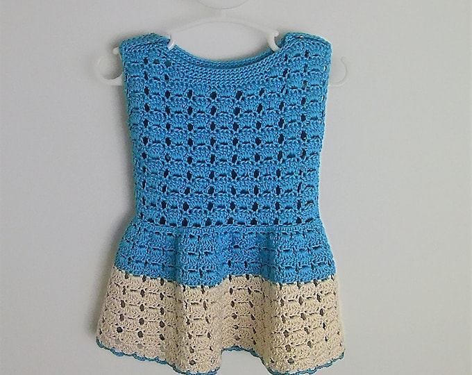 Crochet PATTERN Baby Dress  Dress Pattern Crochet  Newborn Outfit Baby Girl Clothes Crochet Baby Dress PATTERN PDF (sizes up to 6 years)