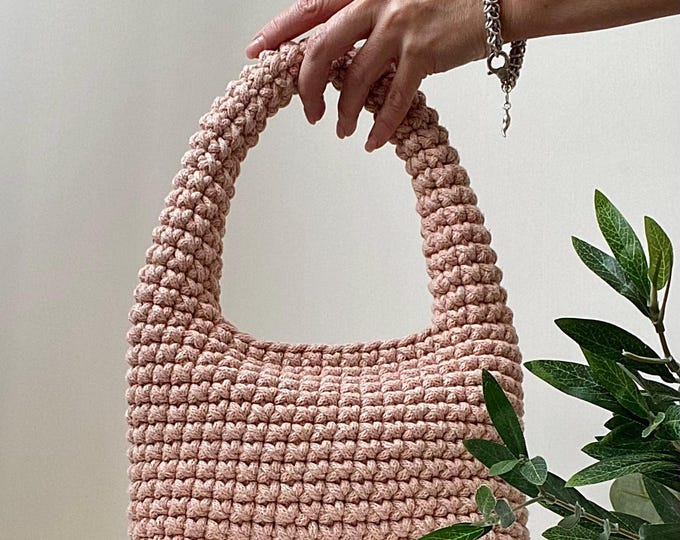 CROCHET PATTERN AMELIA Bag Crochet Bag Pattern Wool Bag crochet purse  woman bag shopping bag summer bag beach bag, handbag T-Shirt yarn Bag