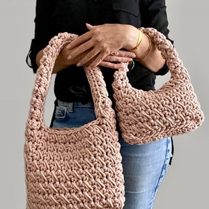 HÄKELMUSTER NORA Bag Häkeltasche Mustertasche Häkeltasche Frauentasche Einkaufstasche Sommertasche Strandtasche Handtasche gehäkelt