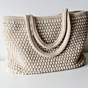 PATRÓN CROCHET Bolso Crochet Patrón Bolso Tote Patrón bolso mujer crochet, bolso shopping, bolso verano bolso playa, bolso, bolso bandolera crochet