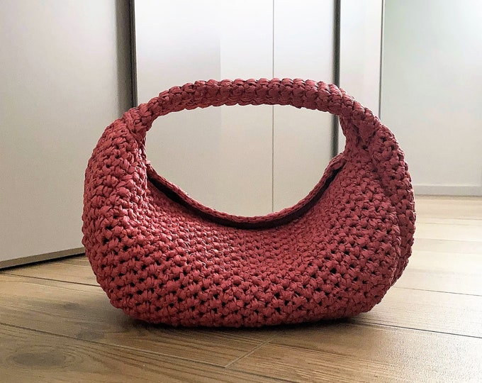 CROCHET PATTERN MATERA Crochet Bag Pattern Raffia Bag crochet purse  woman bag shopping bag summer bag beach bag, handbag