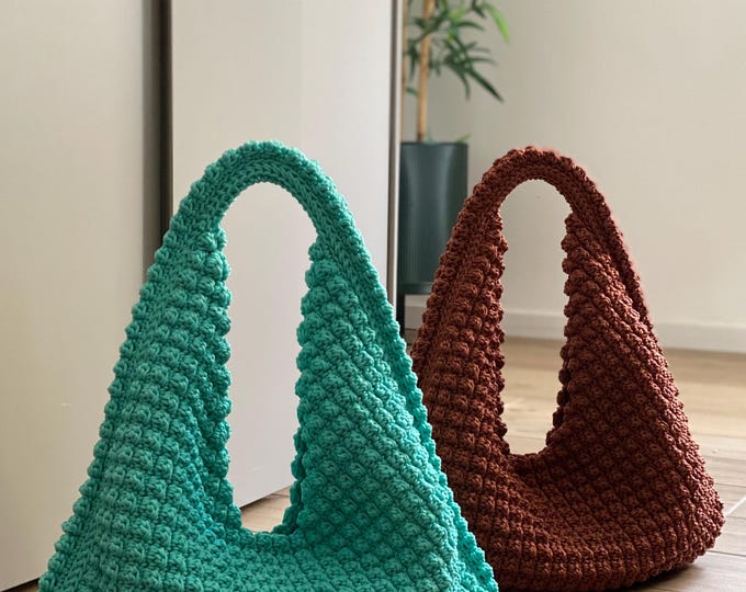 CROCHET PATTERN Luana Bag Crochet Bag Pattern Tote Pattern crochet purse  woman bag, shopping bag, summer bag beach bag, handbag