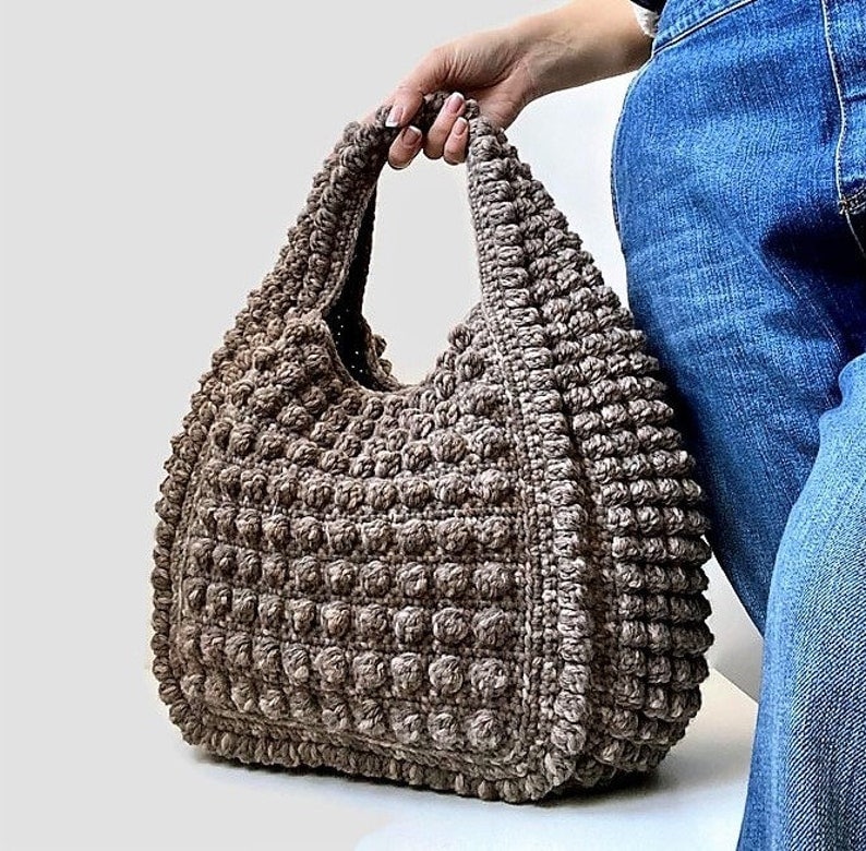 CROCHET PATTERN Crochet Bag Pattern Tote Pattern Crochet Purse - Etsy