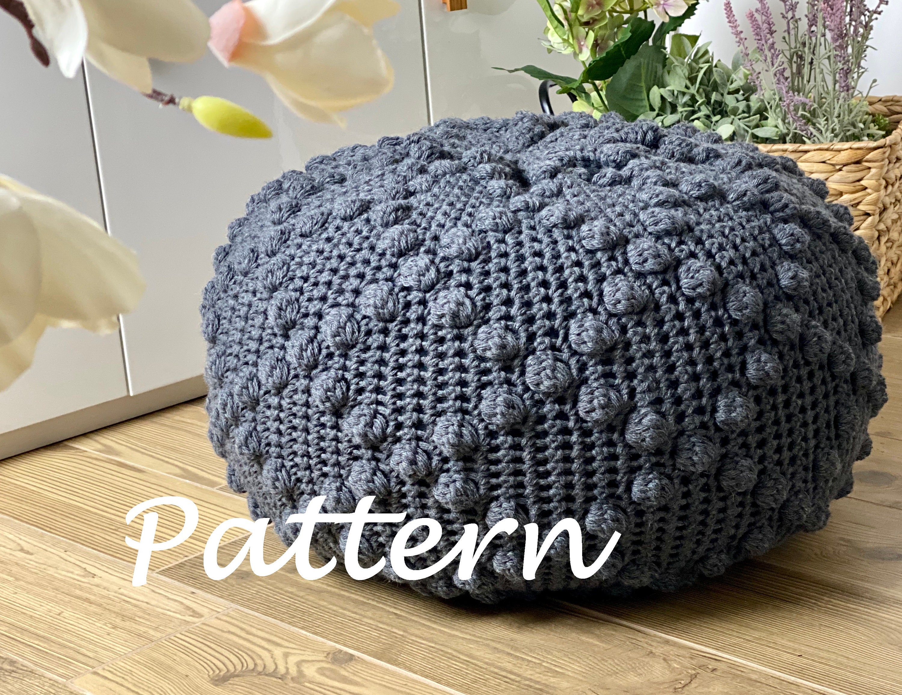 Crochet floor cushion pattern hotsell