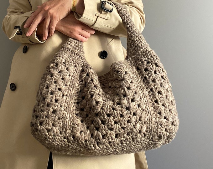 CROCHET PATTERN SAHARA Crochet Bag Pattern Wool Bag purse  woman bag shopping bag summer bag beach bag, handbag