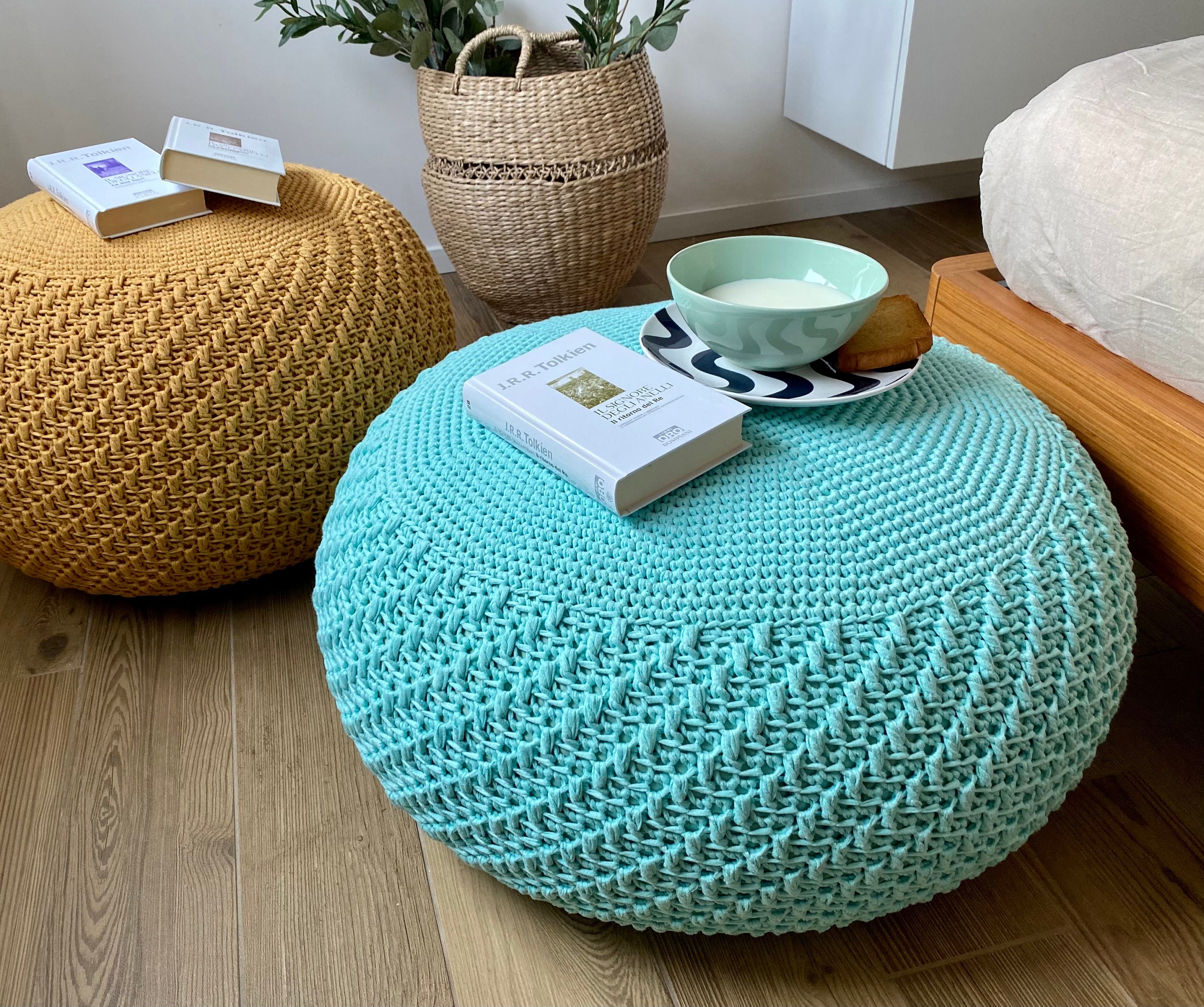 Pillows & Poufs, Free Crochet Patterns