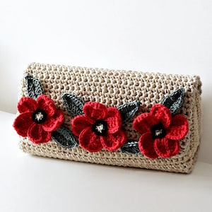 MODELLO CROCHET Modello borsa all'uncinetto modello pochette borsa donna, borsa da sera, borsa estiva, borsa a mano, borsa all'uncinetto, pochette