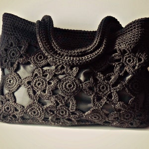 CROCHET PATTERN Ravenna Crochet Bag Pattern Tote Pattern crochet purse, shopping bag, summer bag beach bag, handbag, crochet shoulder bag image 6