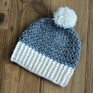 CROCHET PATTERN Crochet Hat Pattern, Winter Woven Crochet Beanie Pattern, Crochet Hat Pattern, Crochet Pattern