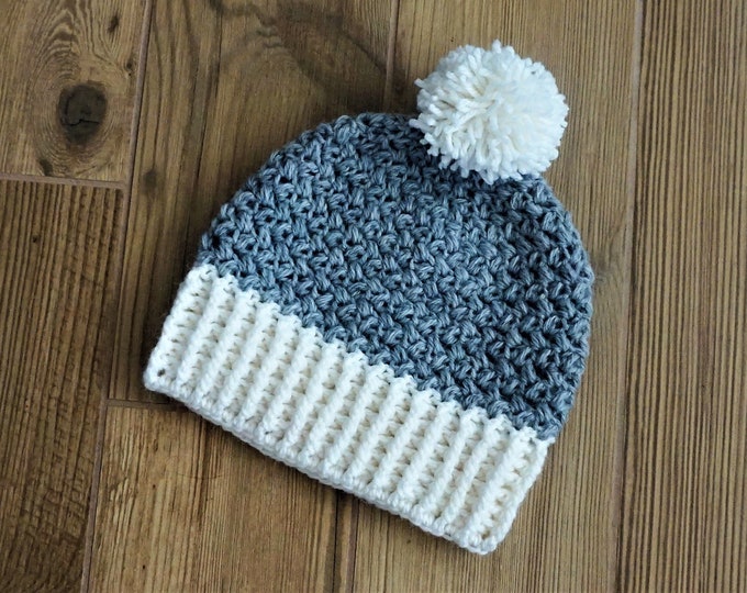 CROCHET PATTERN Crochet Hat Pattern, Winter Woven Crochet Beanie Pattern, Crochet Hat Pattern, Crochet Pattern